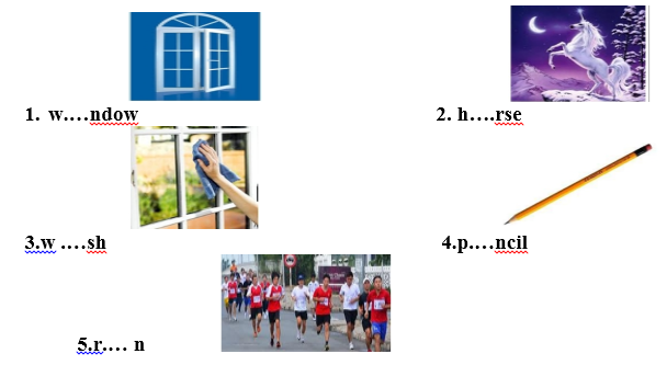 Đề thi môn Tiếng Anh lớp 1 học kì 2 có đáp án