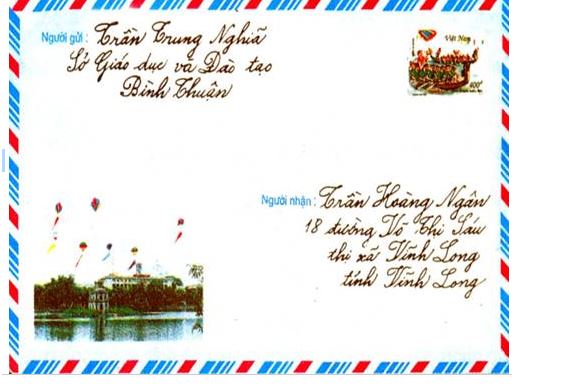 Tập đọc lớp 2: Bưu thiếp