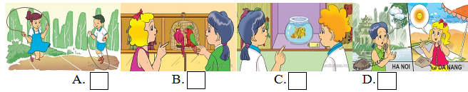 Đề thi học kì 2 lớp 3 môn Tiếng Anh