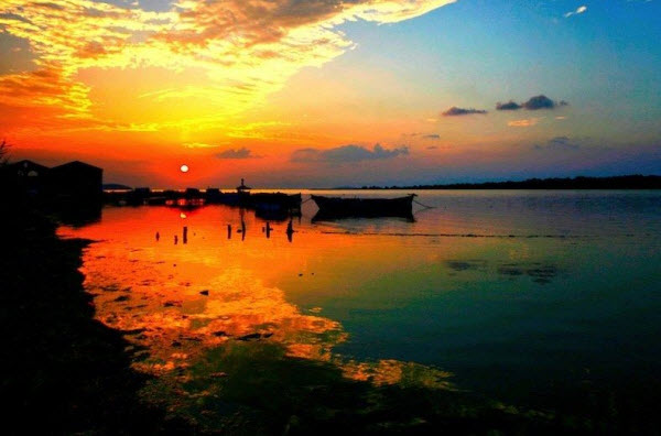 Tả cảnh hoàng hôn