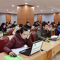 Hướng dẫn làm bài thi trực tuyến công chức cấp xã 2019