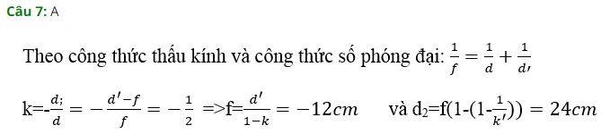 Vật lý 11 chương 7