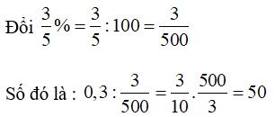 Tìm tỉ số của hai số