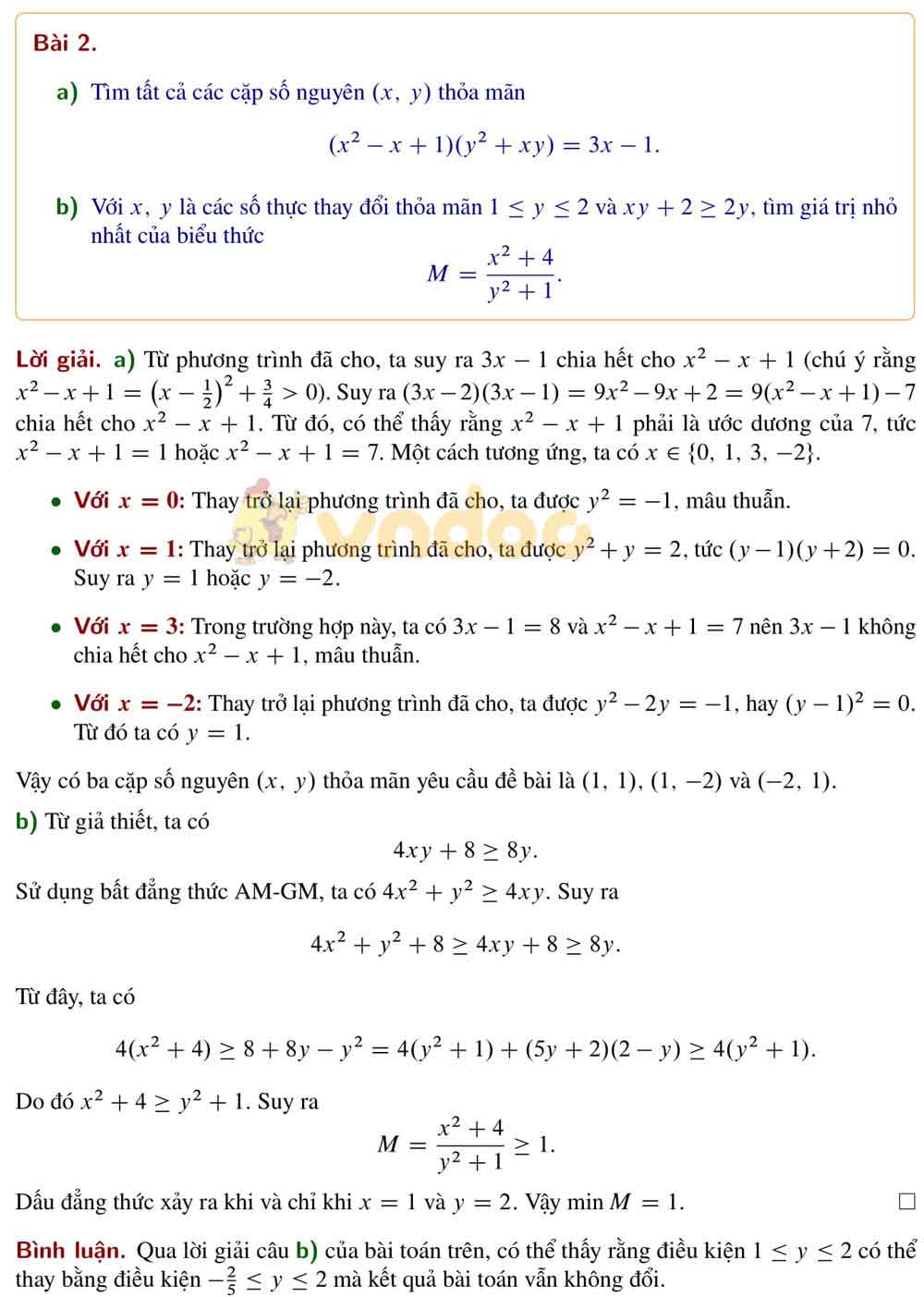 Đề thi tuyển sinh vào lớp 10 môn Toán Trường THPT Chuyên KHTN, Hà Nội năm học 2019 - 2020