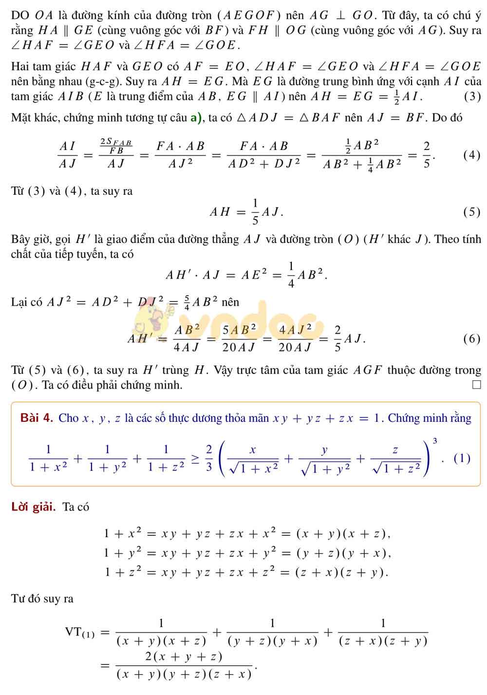 Đề thi tuyển sinh vào lớp 10 môn Toán Trường THPT Chuyên KHTN, Hà Nội năm học 2019 - 2020