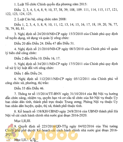 Tài liệu thi công chức NV3