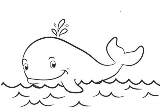 tranh to-mau-dong-vat-bien-4