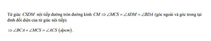 Đáp án đề thi vào lớp 10 môn Toán Tỉnh Bến Tre năm 2019