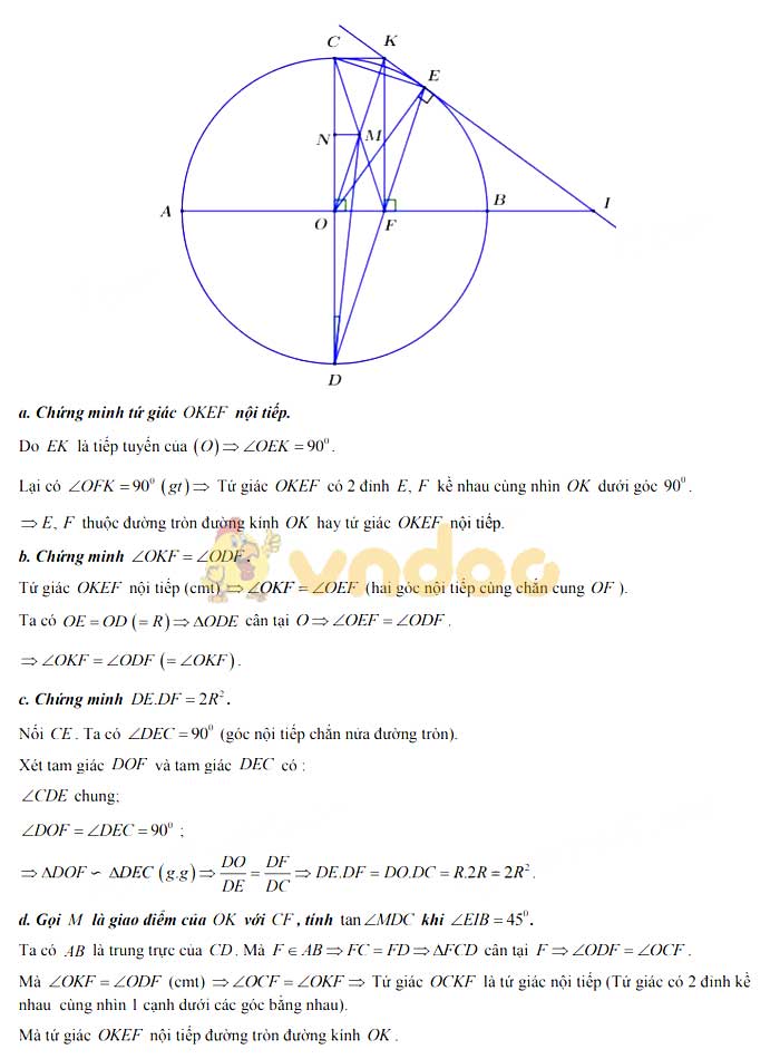 Đáp án đề thi vào lớp 10 môn Toán tỉnh Quảng Ninh năm 2019