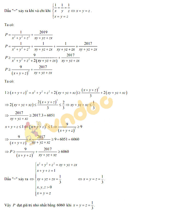Đáp án đề thi vào lớp 10 môn Toán tỉnh Quảng Ninh năm 2019