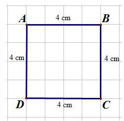 Lý thuyết Hình vuông. Chu vi hình vuông
