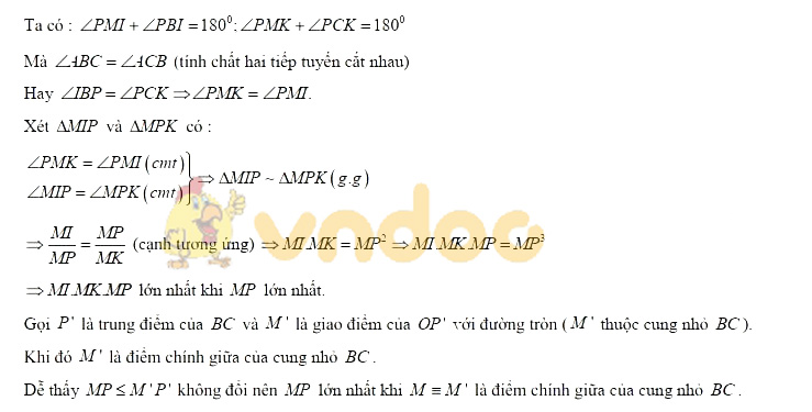 Đáp án đề thi vào lớp 10 môn Toán tỉnh Thanh Hóa năm 2019