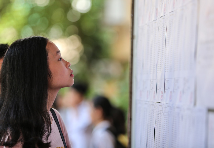 Phổ điểm thi vào lớp 10 Hà Nội năm 2019