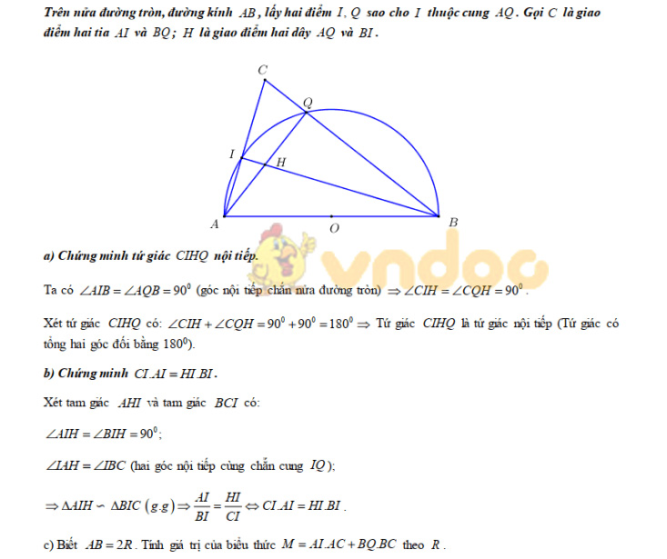 Đáp án đề thi vào lớp 10 môn Toán tỉnh Bạc Liêu năm 2019