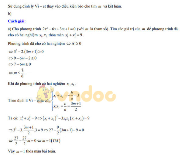 Đáp án đề thi vào lớp 10 môn Toán tỉnh Khánh Hòa năm 2019