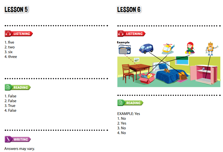 Giải Tiếng Anh 3 i-Learn Smart Start grade 3 Unit 5