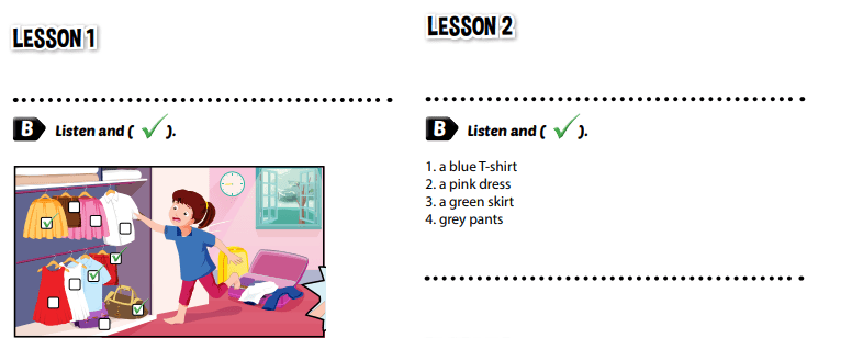 Giải Tiếng Anh 4 i-Learn Smart Start grade 4 Theme 4