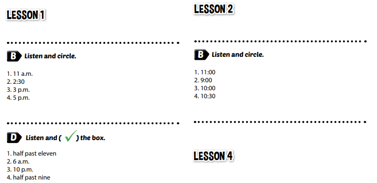 Giải Tiếng Anh 4 i-Learn Smart Start grade 4 Theme 5