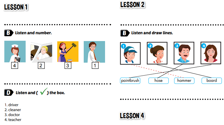 Giải Tiếng Anh 4 i-Learn Smart Start grade 4 Theme 8