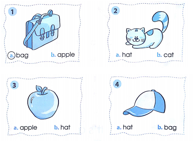 Phiếu bài tập cuối tuần môn Tiếng Anh lớp 1 - Tuần 1