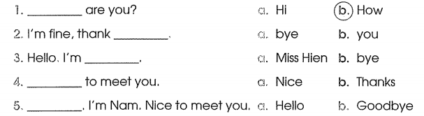 Phiếu bài tập cuối tuần môn Tiếng Anh lớp 3 Tuần 1