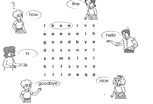 Phiếu bài tập cuối tuần môn Tiếng Anh lớp 3 Tuần 1