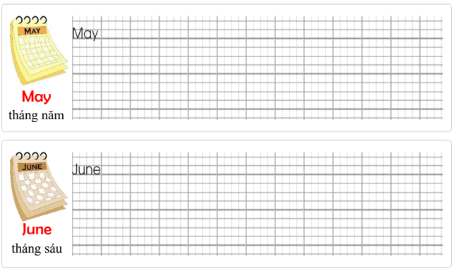 Tập viết Tiếng Anh lớp 4 Starter My Family 