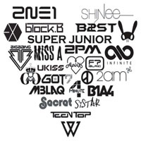 Nhận dạng logo của các nhóm nhạc Kpop