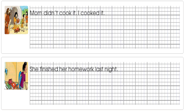 Tập viết Tiếng Anh lớp 5 Unit 1 The Ancient Mayans