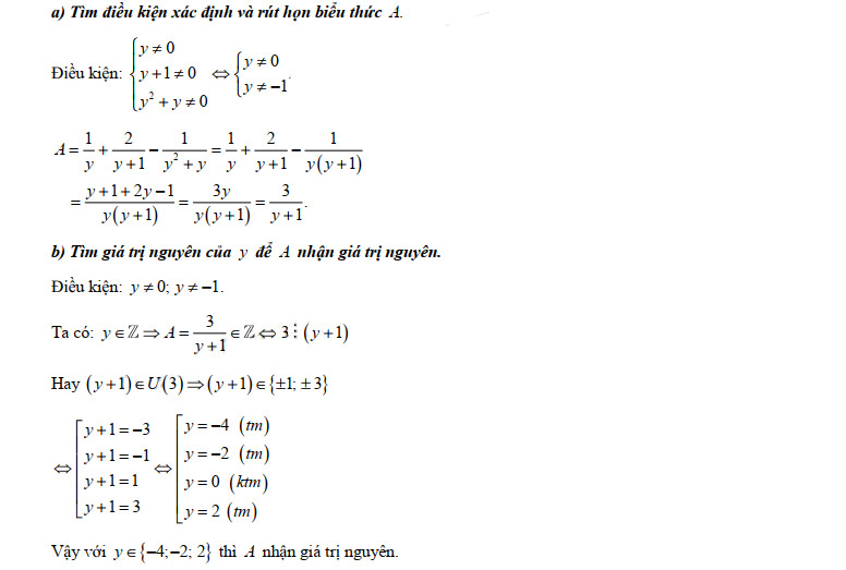 Đáp án đề thi vào lớp 10 môn Toán tỉnh Quảng Bình năm 2019