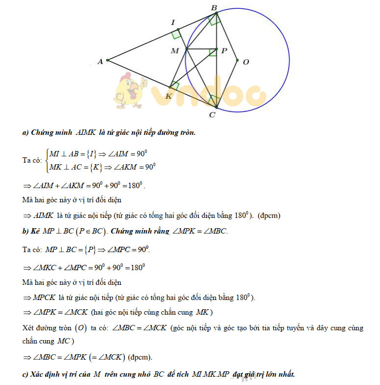 Đáp án đề thi vào lớp 10 môn Toán tỉnh Quảng Bình năm 2019