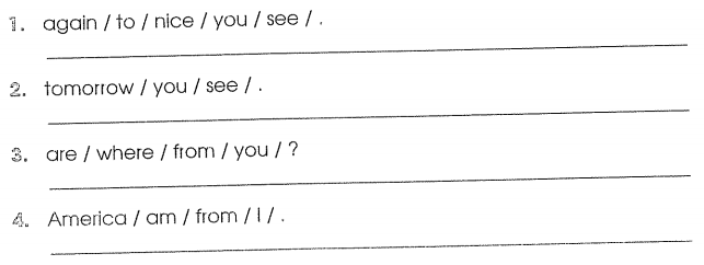 Bài tập cuối tuần môn Tiếng Anh lớp 4 Tuần 2