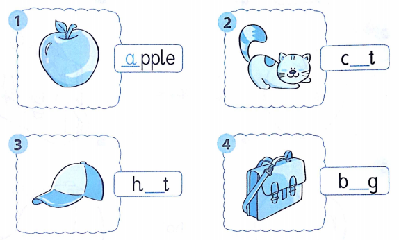 Phiếu bài tập cuối tuần môn Tiếng Anh lớp 1 Tuần 2