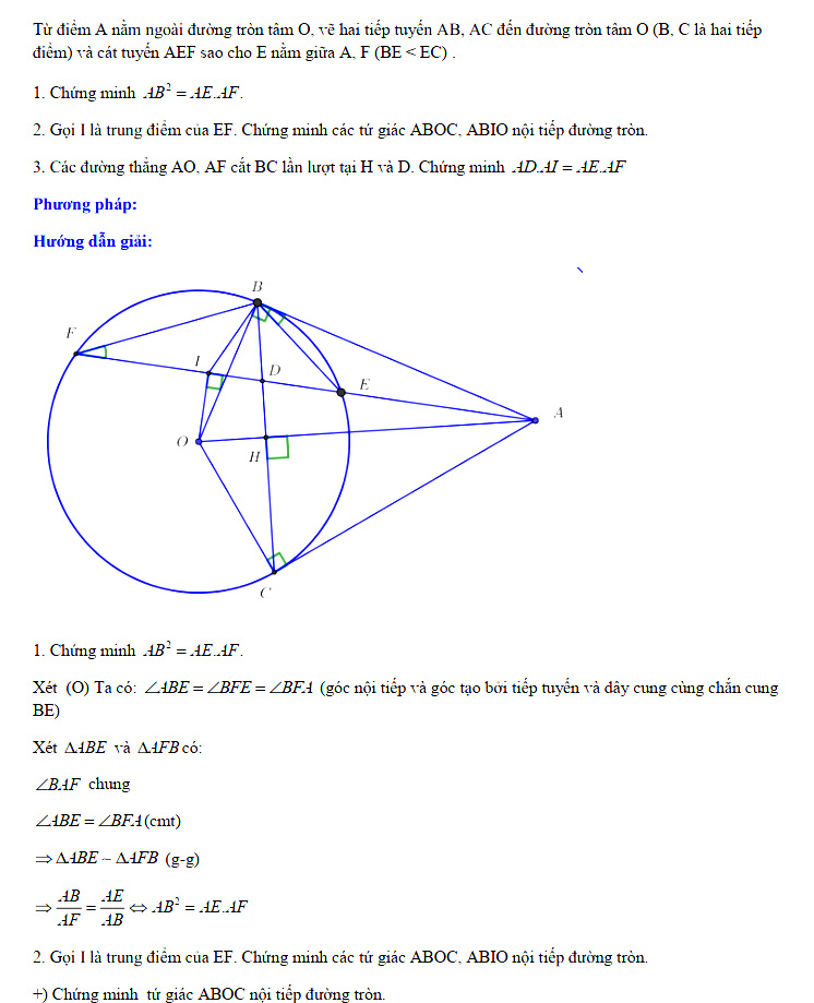Đáp án đề thi vào lớp 10 môn Toán tỉnh Tiền Giang năm 2019