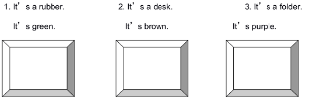 Bài tập ôn hè môn Tiếng Anh lớp 1 lên lớp 2