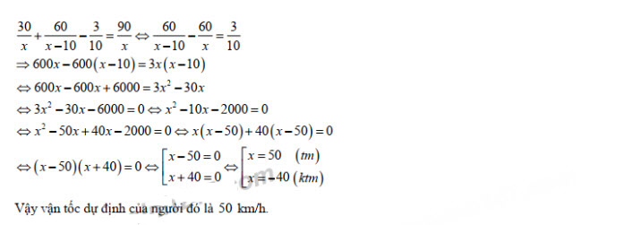 Đáp án đề thi vào lớp 10 môn Toán tỉnh Phú Yên năm 2019