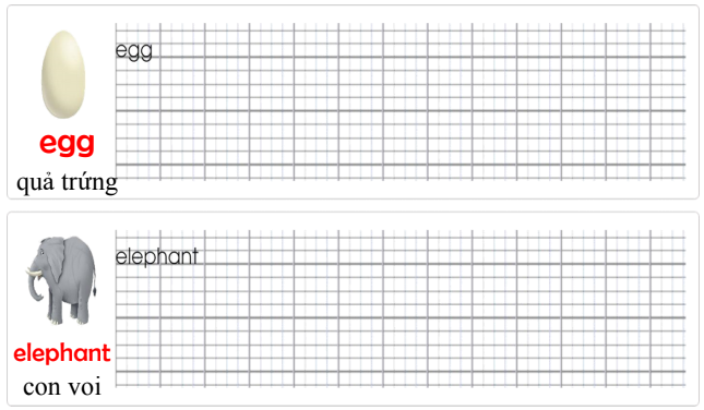 Tập viết Tiếng Anh lớp 1 Unit 2 What's This?