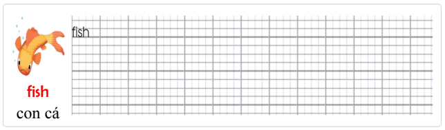 Tập viết Tiếng Anh lớp 1 Unit 2 What's This?