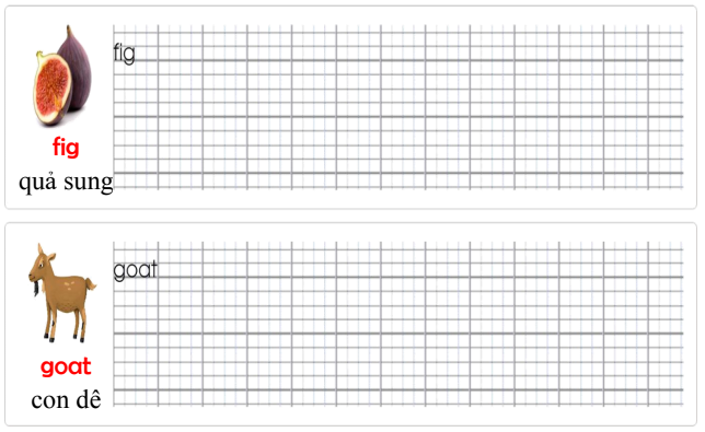 Tập viết Tiếng Anh lớp 2 Unit 2 Playtime