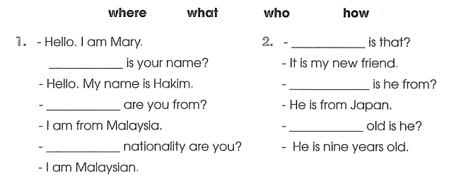 Bài tập cuối tuần môn Tiếng Anh lớp 4 Tuần 3