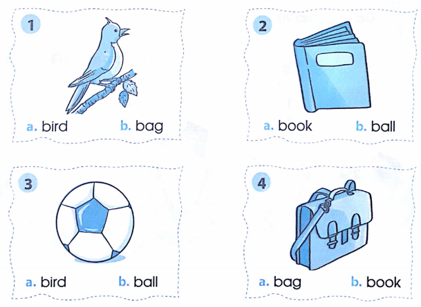 Phiếu bài tập cuối tuần môn Tiếng Anh lớp 1 Tuần 3