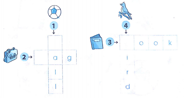 Phiếu bài tập cuối tuần môn Tiếng Anh lớp 1 Tuần 3