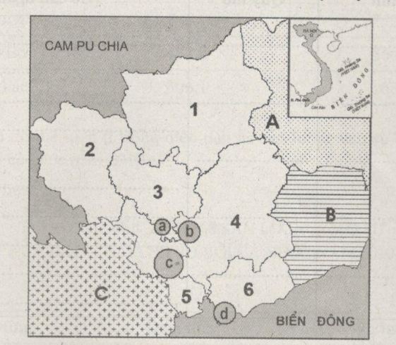 Giải bài tập SBT Địa lý 12 bài 39: Vấn đề khai thác lãnh thổ theo chiều sâu ở Đông Nam Bộ