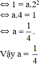 Giải bài tập SGK Toán lớp 9 bài 2: Đồ thị hàm số y = ax2 (a ≠ 0)