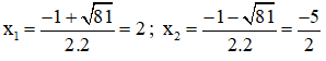 Giải bài tập SGK Toán lớp 9 bài 7: Phương trình quy về phương trình bậc hai