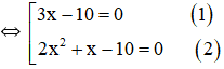 Giải bài tập SGK Toán lớp 9 bài 7: Phương trình quy về phương trình bậc hai