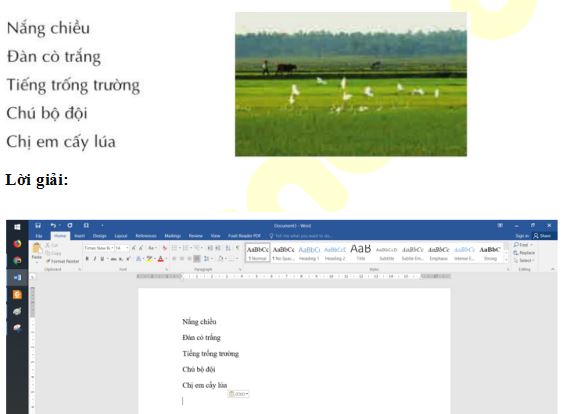 Bài thực hành 4 trang 90 SGK Tin học 3