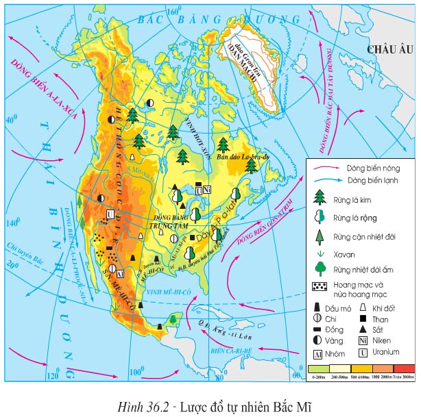 Lý thuyết Địa lý lớp 7 bài 36