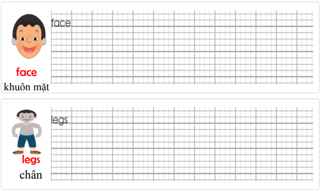 Tập viết Tiếng Anh lớp 2 Unit 3 This is my nose