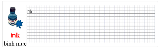 Tập viết Tiếng Anh lớp 2 Unit 3 This is my nose